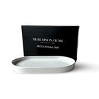Elegant Ceramic Kitchen Sink Caddy, Bathroom Countertop Tray, Ceramic Vanity Tray - Durable, Heat-Resistant Design for Keys, Jewelry, and More - Dishwasher Safe, 7.5" x 4.1" x 0.8" - size: 7.5" x 4.1" x 0.8"