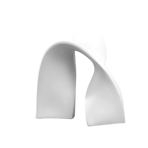 Cool Stuff to Put on Shelves Abstract Art Sculpture Decoration Decoration Living Room for Bedroom Table Decoration Office Apartment Sculptures and Statues Decor Room Decor Aesthetic(02 White) - color: 02 White