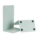 Metal Book Ends Bookend for Shelves Book Holder - color: Green
