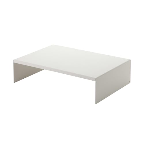 無印良品 MUJI 2461171 Steel Monitor Stand, Approx. 15.0 x 10.2 x 3.9 inches (381 x 260 x 100 mm)