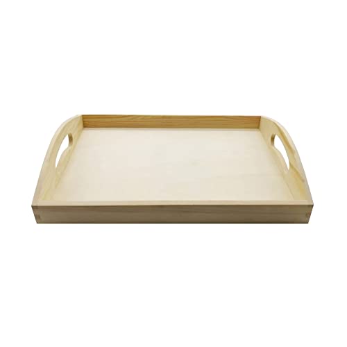 Make Market 13" Wooden Tray, 6 Pack