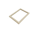 See-Through Transparent Top Lid for Beige Velvet Jewelry Organization Trays - color: Top Lid