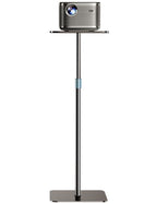 Projector Stand Adjustable Height 41" to 63" Projector Floor Stand with Tray Projector Shelf Stand for Presentations, Home Movie, Studio, Office