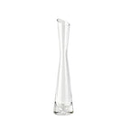 Clear Glass Thin Narrow Necked Bud Vase Slim Single Stem Flower Vase Floral Vase Centerpiece for Wedding Party Home Table Decor - size: 20cm/7.9inch