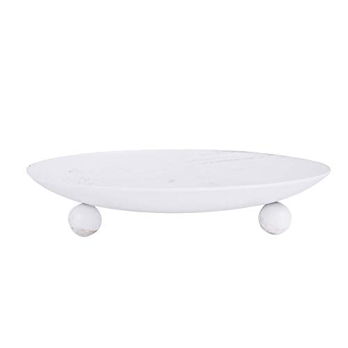 Decorative Iron Plate Candle Holder Pedestal Wax Candle Stand, Taper Candles for Candlesticks, Pillar Candle Holder for Wedding Decoration, Home Decor Bar Party (White and Gold) - color: Gold,golden,white