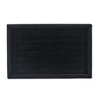 Pangkeep Ring Holder Display Tray Jewelry Organizer Stands for Selling Rings Earrings Show (Black) - color: Black
