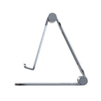 Cell Phone Stand for Desk Phone Holder Foldable Portable Adjustable Cradle Dock Compatible with iPhone 17 16 15 14 13 Pro Max, iPhone 12 11 Plus SE XS XR 8 7, Office Desk Travel Accessories, Gray - color: Gray