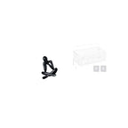 Baoblaze Modern Abstract Figure Sculpture Collectible Ornament Decorative Statue for Living Room Bookshelf Desktop Home Decor