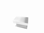 Clear Solid Acrylic Block ，Diamond Polished Acrylic Cube Display Stand ，Jewelry Ring Display Organizer (2" x 2" x 2") - size: 2" x 2" x 2"