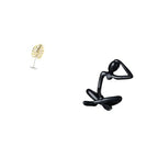 Baoblaze Abstract Leaf Thinker Modern Sculpture Figurine Ornament for Home Shelf Desk Bar Decoration Unique Collection Gift