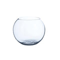 WGVI Clear Glass Tea Light Votive Candle Holder, Width 4", Height 3.15", Small Globe Bubble Bowl Round Vase, Tabletop Décor Container Terrarium, 1 Piece - size: Clear Bowl 3.15"H