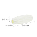 Wakauto Modern Nordic Style White Vase Creative Simplicity Flower Container Decorative Minimalist Home Desktop Ornament for Bouquets and Greenery