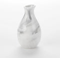 American Metalcraft BVJM8 Ceramic Bud Vase - White Marble - 2.125 in Dia x 3.875 in H – for Small Tabletop & Counters – Restaurant, Café, Hotel, Catering, Display