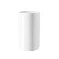 Royal Imports Flower Acrylic Vases Cylinders - Decorative Centerpiece Display for Home or Wedding - Non Breakable Plastic, 5X8 - White - size: 5"x8"