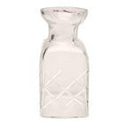 ART & ARTIFACT Mini Vases for Flowers - Small Glass Vases, Clear 5 Vase Set Single Bud Vases for Flowers, Room Decor - Clear
