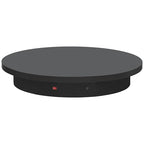 Remote-Controlled Motorized Turntable,Heavy Duty Motorized Rotating Display Stand,Speed-Adjustable Rotating Platform,Multi-Mode 360° Photography Turntable for 3D Scan,Photography(23.6in/Black) - size: 23.64inch/Black/500Lbs Load