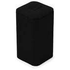 Microfiber Jewelry Ring Display Stand Rings Display Organizer Stand (Black, Medium) - size: 1.77" x 1.77" x 3.15"