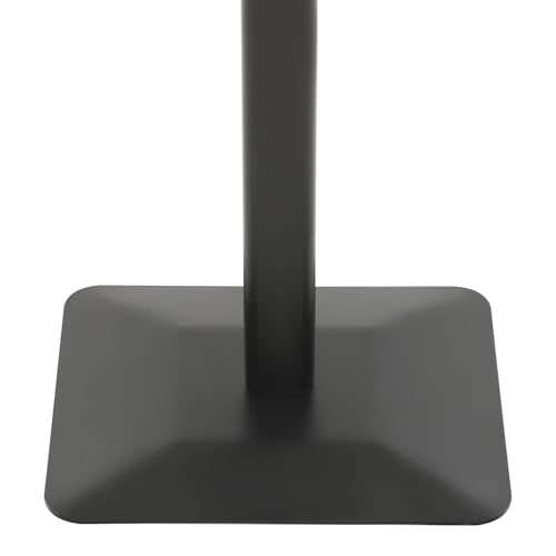 Floorstanding Menu Stand, 12.6 x 11.02 Inch Pedestal Sign Holder for Display Floorstanding Sign Holder with Adjust Panel Angle Hold Presentations, Photos, Sheet Music - color: Black-black
