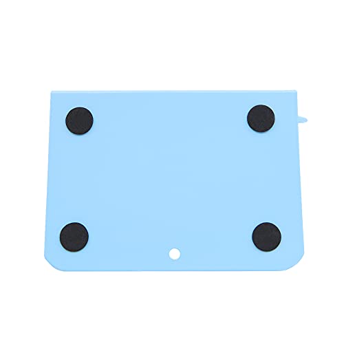 Fashion Star Bookend Non-Skid Metal Book Ends Book Stands for Home Shelves School Office Decoration Kids Study Gift (Blue) - color: Blue
