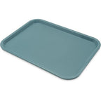 Carlisle FoodService Products Cafe Plastic Fast Food Tray, 12" x 16", Slate - color: Slate