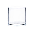 WGV Cylinder Vase, Width 10", Height 10", Clear Wide Large Diameter Flower Glassware, Floral Container, Planter Terrarium for Wedding Party Event, Home Accent Decor, 1 Piece - size: 10"x10"H