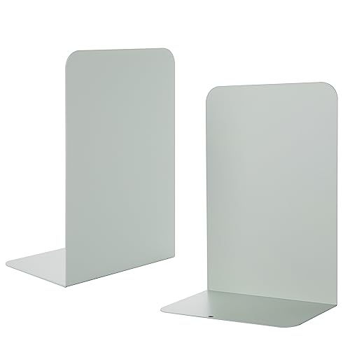 Metal Book Ends Bookend for Shelves Book Holder - color: Green