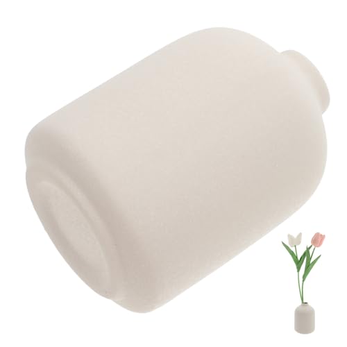 Vaguelly Ceramic Flower Vase Minimalist Aesthetic Vase for Home Decor Table Centerpiece for Living Room Bedroom Office and Special Events