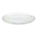 WGV Tea Light Votive Candle Holder Plate 4" W, Clear Flat Plate Glass, Small Home Accent Decor, 1 Pc - color: Clear-flat-4"