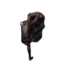 Climbing Man Wall Sculpture – Resin Decor Figure, Modern Art Accent, Black Home Ornament | Unique 3D Hanging Statue Piece, Artistic Abstract Wall Decoration Setup Living Room Bedroom Workplace Design - size: Trumpet Hands Climbing, style: Black