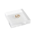 Transparent jewelry risers for selling, Acrylic risers for earring display, clear block ring riser tray for online business Photography【3.15 L x3.15 W x0.79 H inch】 - size: 3.15 L x3.15 W x0.79 H inch