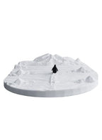 Minimalist Nihilist Penguin Diorama - Arctic Solitude Sculpture - Modern Office Desk Decor & Philosophical Gift