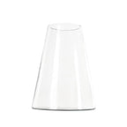 Deco 79 Glass Decorative Vase Cone Shaped Centerpiece Vase, Flower Vase for Home Decoration 9" x 9" x 12", Clear - size: 9" x 9" x 12"