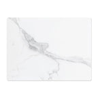 Murrey Home Glass Cutting Board for Kitchen Counter, Tempered Glass Chopping Boards Dishwasher Safe, Small Clear Countertop Tray, Scratch Resistant, Heat Resistant, Non Toxic, White Marble, 20"x16" - color: Textured White Marble, size: 19.7"L x 15.7"W