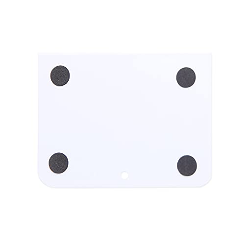 Fashion Star Bookend Non-Skid Metal Book Ends Book Stands for Home Shelves School Office Decoration Kids Study Gift (White) - color: White