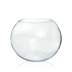 Craft And Party, Glass Bubble Vase, 8" Height x 10" Width Glass Fish Bowl, Bubble Bowl for Terrarium, Flower Centerpiece - size: Bubble Bowl : 7.8"H x 10"W