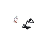 Baoblaze Abstract Thinker Resin Statue Figurine Ornament Modern Sculpture Collectible for Bedroom Drawer Office Shop Bookshelf Shelf Desk Birthday Gift