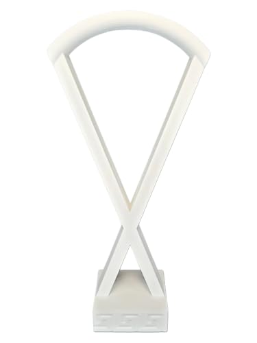 Minimalist Headphone Stand (Matte White) - color: Matte White