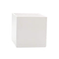 Royal Imports Flower Acrylic Vases Cubes - Decorative Centerpiece for Home or Wedding - Non Breakable Plastic, 4" - White - size: 4"x4"