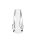 Small Crystal Flower Bud Vase Decorative Vase for Home or Dinner Table Outline Dimensions W2.8 x H5.9 with Gift Box - size: 7x15cm