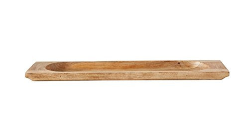 Creative Co-Op Rectangle Mango Wood Trug Bowl - style: Trug Bowl