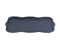 Superio Shoe & Boot Tray for Entryway, All Season Indoor and Outdoor Waterproof Mat for Snow and Mud, Heavy Duty Black Shoe Tray, Multi-Purpose: Pet Food, Under Sink Mat, Garden, All-Weather Use