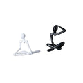 Baoblaze Creative Abstract Thinker Sculpture Decorative Figurine Unique Modern Ornament for Entrance Bedroom Shelf Desk Housewarming Birthday Gift Collection