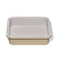 OXO Good Grips Non-Stick Pro Ceramic Coated Metal Bakeware 9” Square Cake Pan – Biscuit - color: Biscuit, size: 9" Square Cake Pan