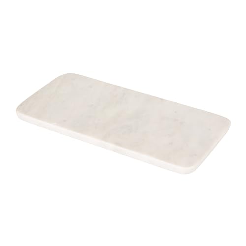 Bloomingville Marble Serving Tray, White - color: Mottled White