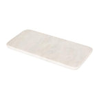 Bloomingville Marble Serving Tray, White - color: Mottled White