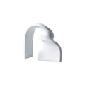Statue Decorations Light Luxury Geometric Decorations, Ceramic Eunuch Home Furnishings, Hotel Clubhouse Desktop Decorations Home Decor Object(White)