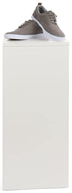 Displays2go, Gallery Display Column, Laminated Particle Board and Melamine Construction – White Laminate Finish (WDCUBEWHT2) - color: White, size: 30"H