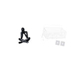 Baoblaze Modern Abstract Figure Sculpture Collectible Ornament Decorative Statue for Living Room Bookshelf Desktop Home Decor
