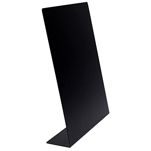 Juvale Magnet Board - Black, 12.6 x 11 x 2.6 in - Standing Magnetic Board for Desk & Wall - Magnetic Display for Memos, Photos & Documents
