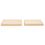 Make Market 13" Wooden Tray, 6 Pack